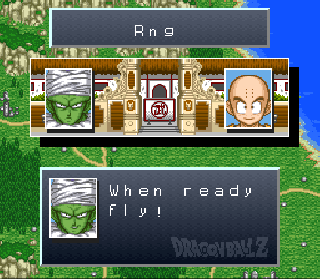 Screenshot Thumbnail / Media File 1 for Dragon Ball Z - Super Gokuu Den - Kakusei Hen (Japan) [En by Ginew v20010405] (~Dragon Ball Z - The Legend of Goku 2) (Incomplete)